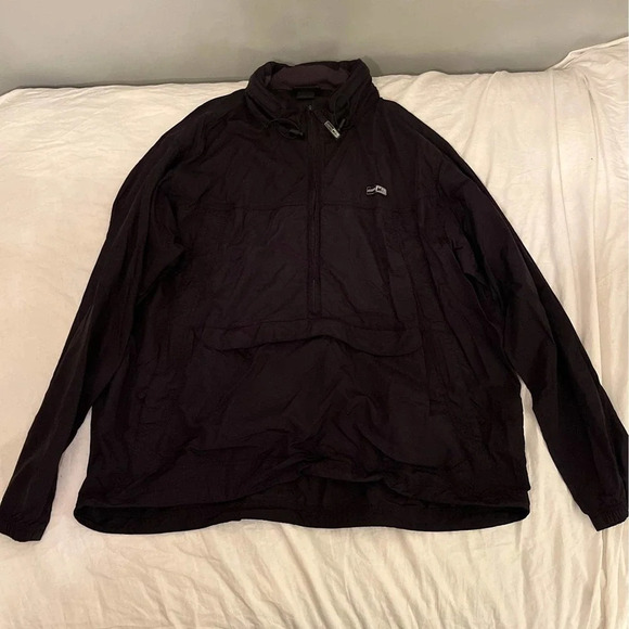 REI black windbreaker jacket unisex XL - Picture 1 of 5